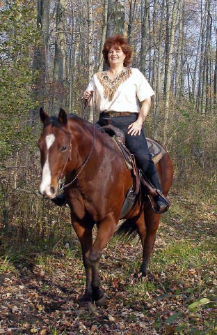 Pam Barnes, America - Ranch Horse woman